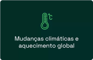 Mudanças climáticas e aquecimento global​